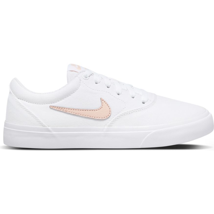 nike sb charge canvas white womens